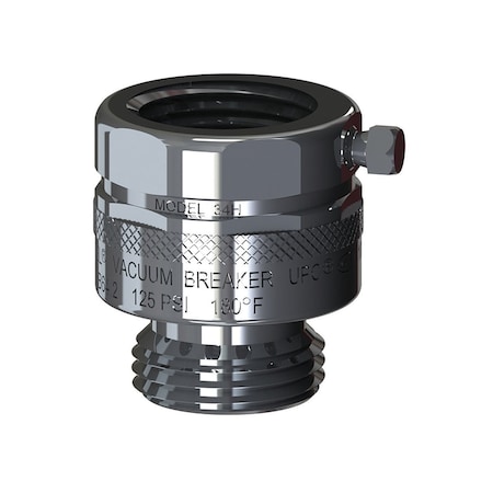 Woodford Mfg 3/4 in. x 3/4 in. Chrome Add-On Hose Connection VB 34H-CH